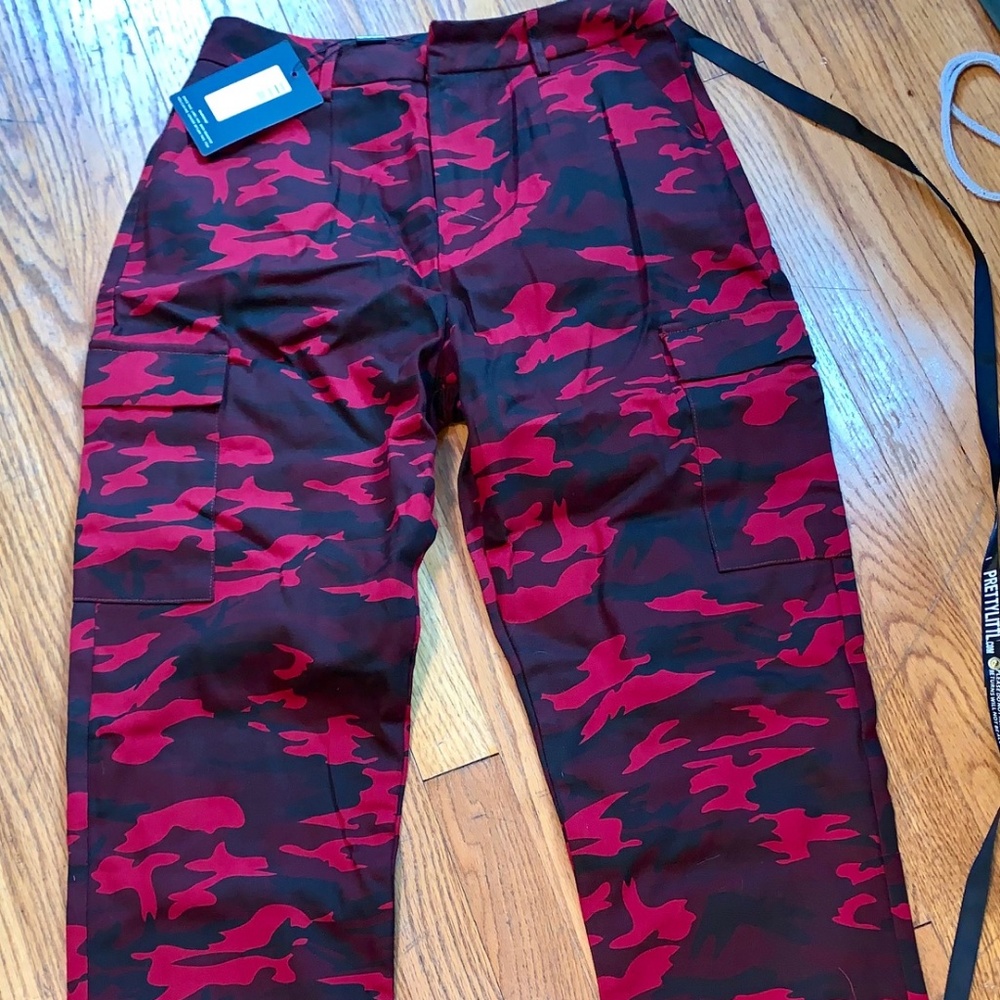 Khaki cargo pants